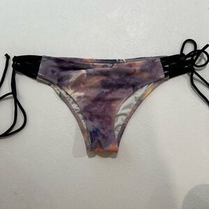PINK Victoria’s Secret Tie-Dye Mini Cheekster Bikini Bottom Size S